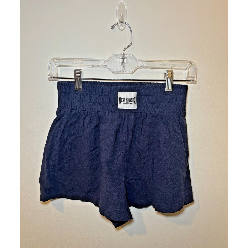 Shein New Season 2000 Shorts Navy Blue Size S